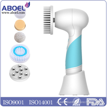 5 in 1 Facial Cleansing Brush Face Washing Electric Soft Cleanser Massager
